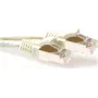 ACT Marfil 0,5 m Cable de red S/FTP CAT6A snagless con conectores RJ45 FB6000