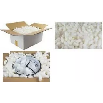 RAADHUIS Eco Flo Chips relleno de embalaje biodegradable, 42 L, almidón de maíz, blanco RD-352064