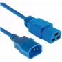 ACT Cable de alimentación C14 a C21 IEC 60320 azul 3 m (AK5384)