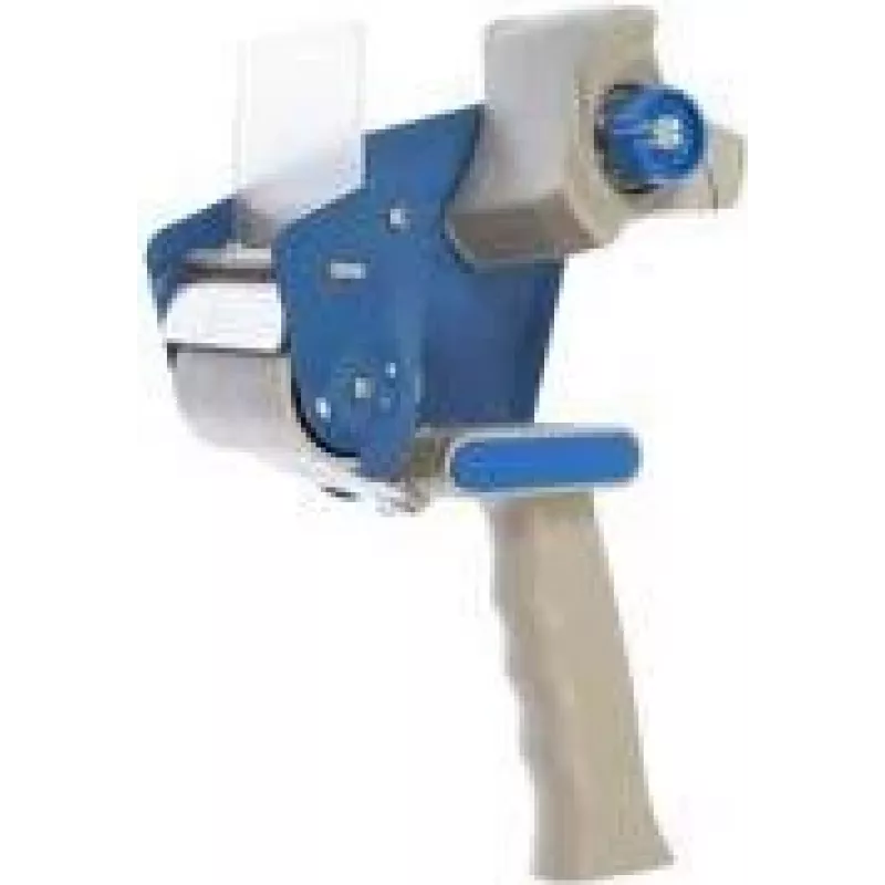 RAADHUIS Dispensador manual de cinta de embalaje, gris/azul, para cinta de 50 mm x 66 m, 1 pieza (RD-351147)