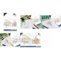 Kangaro K-864113 Bloc de dibujo para artistas A3 50 hojas 75 g/m² blanco