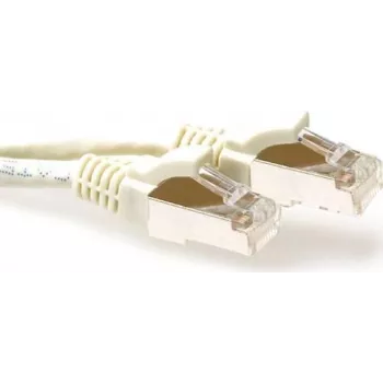 ACT Cable de red S/FTP CAT6A marfil de 3 m Snagless (FB6003)