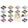 Kangaro K-861202 Cuaderno de bocetos, 80 hojas, 120 x 120 mm, tapa dura de PU rosa antiguo, papel crema de 140 g/m²