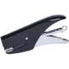 PAVO 8039128 Grapadora, capacidad de 16 hojas, metal, negra, grapado abierto y cerrado
