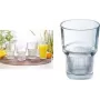 Esmeyer Arcoroc Starline Juego de vasos de vidrio templado, 460 ml, aptos para lavavajillas, apilables, 6 uds. 384-6736