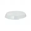 PAPSTAR Circulware tapa redonda transparente para cuencos, polipropileno con 30% de cargas minerales, 180 mm, 1 ud. 97020
