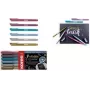 Kores rotulador de fibra Brush Tip Marker Metallic Style brushpen en colores metalizados, punta de pincel, ideal para arte y manualidades - 1 ud. (M21461)