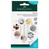 Faber-Castell Tack-It plastilina adhesiva, removible y reutilizable, blanca, 84 uds. (589150)