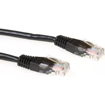 ACT cable de red LSZH U/UTP CAT6 de 5 m con conectores RJ45 - negro (IB9905)