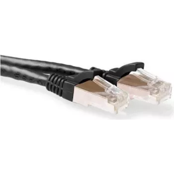 ACT cable de red S/FTP CAT6a Snagless de 15 m, negro FB6915