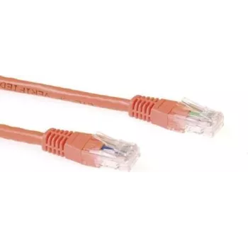 ACT cable de red CAT6A U/UTP RJ45, 1 m, naranja IB4301
