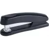 PAVO 8053230 Grapadora de sobremesa, capacidad de 25 hojas, mecanismo de carga superior, plástico ABS, negra