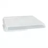 PAPSTAR Tapa cuadrada para recipiente Circulware, transparente, polipropileno con 30% de cargas minerales, 1 unidad (97024)