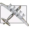 COBI Blocks Boeing B-29 Superfortress 1074 piezas