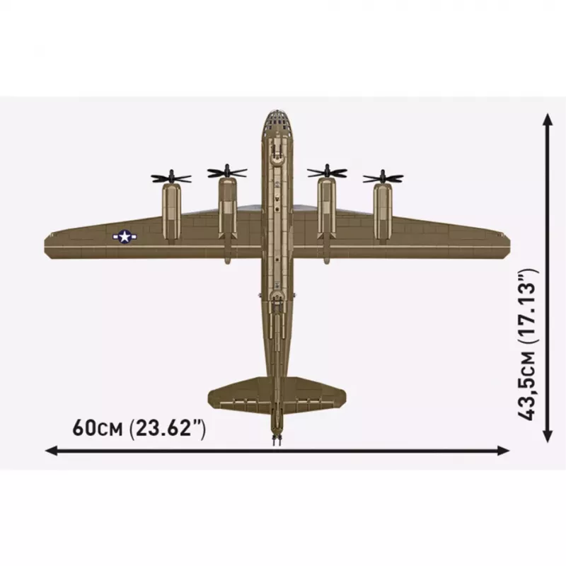 COBI Blocks Boeing B-29 Superfortress 1074 piezas