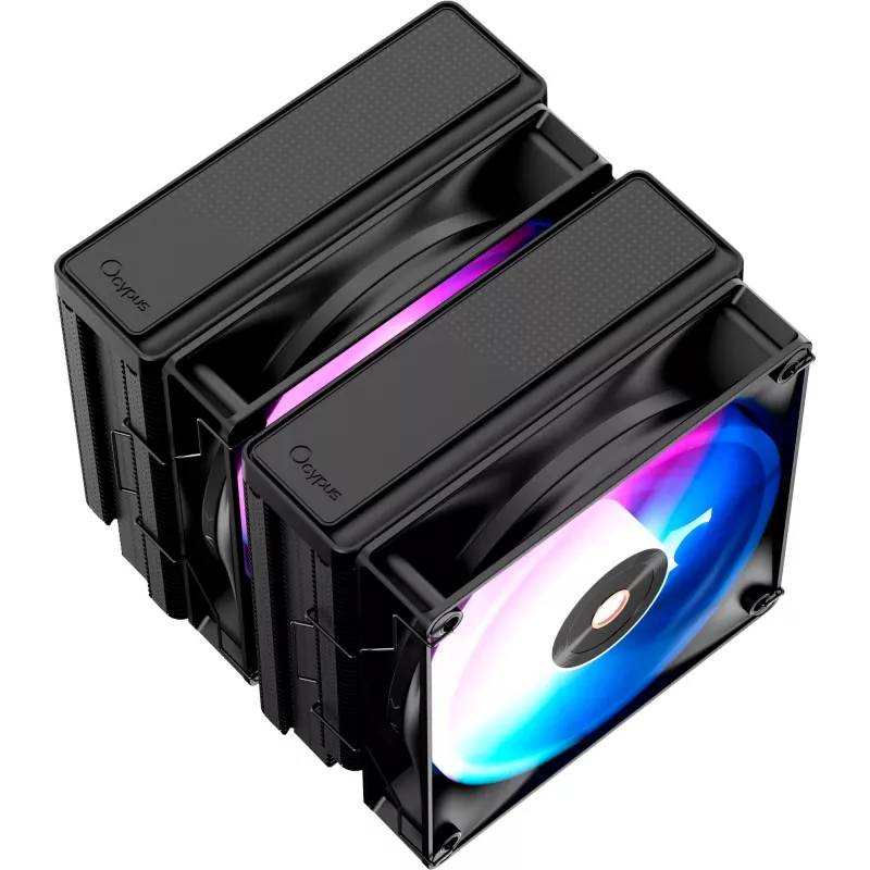 Ocypus Delta A62 ARGB Negro Ventilador de caja 120 mm PWM
