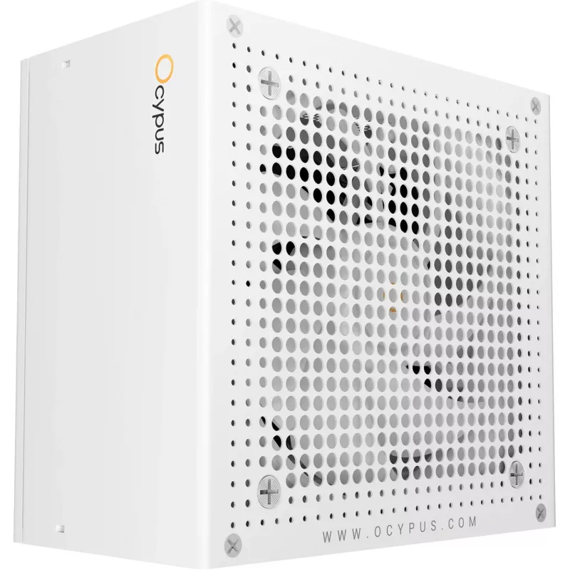 OCYPUS Iota P1200 White 1200W 80 PLUS Gold fuente de alimentación ATX 3.0 totalmente modular
