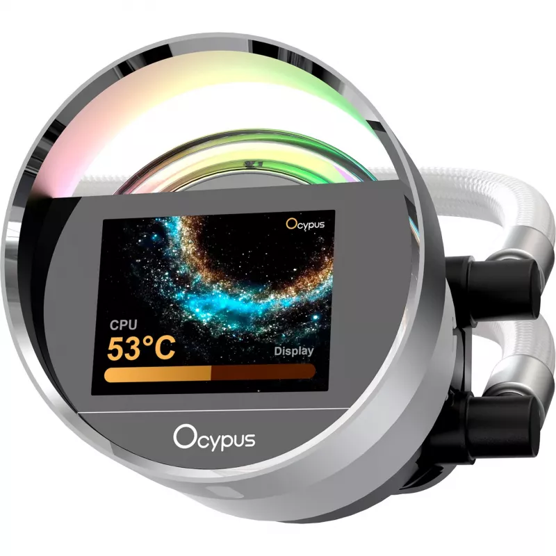 Ocypus Sigma L24 ARGB Blanco Refrigeración líquida para CPU 240mm