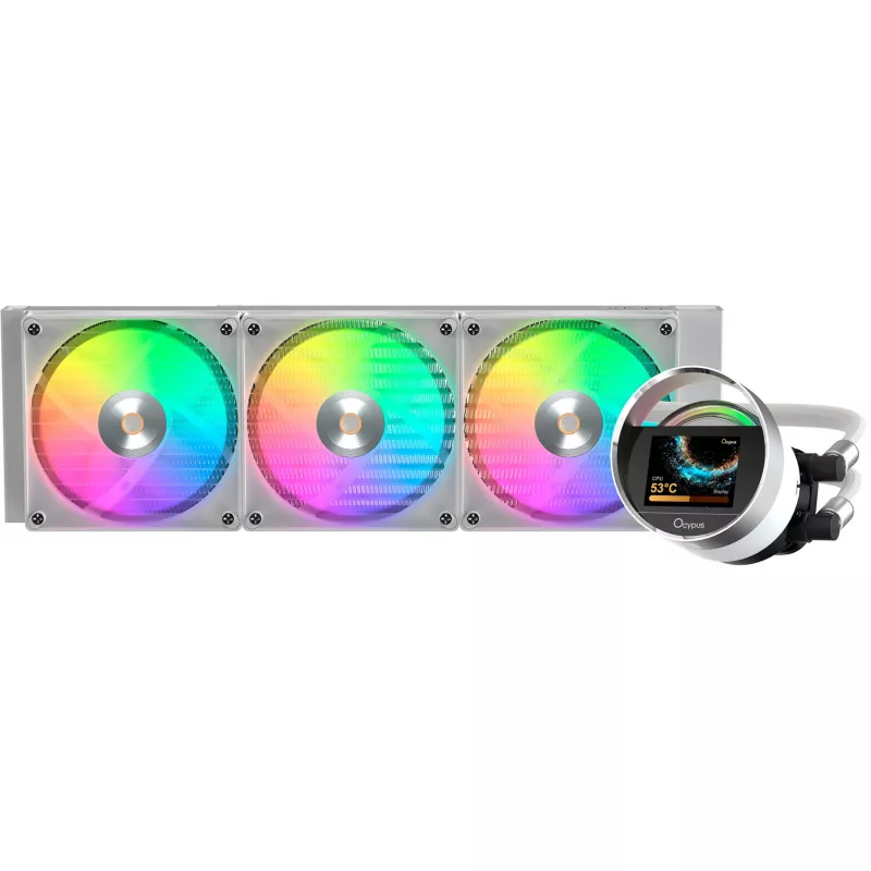 Ocypus Sigma L36 ARGB Blanco Refrigeración líquida para CPU 360mm