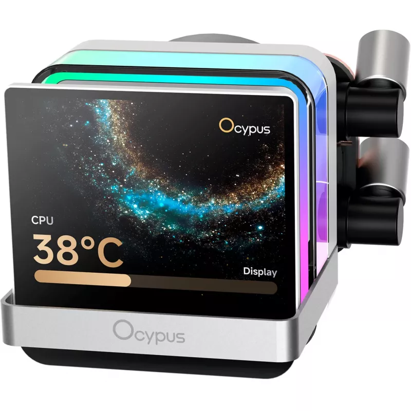 Ocypus Sigma L36 PRO Blanco Refrigeración líquida AIO para CPU 360mm ARGB