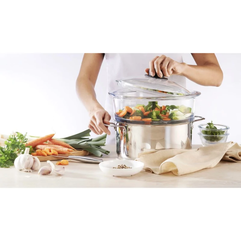 PYREX tapa de vidrio 24 cm, vidrio de borosilicato