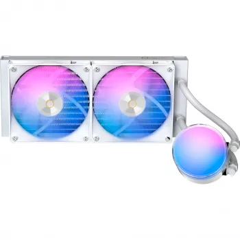 Ocypus Delta L24 ARGB V2 Blanco Refrigeración líquida AIO para CPU 240mm