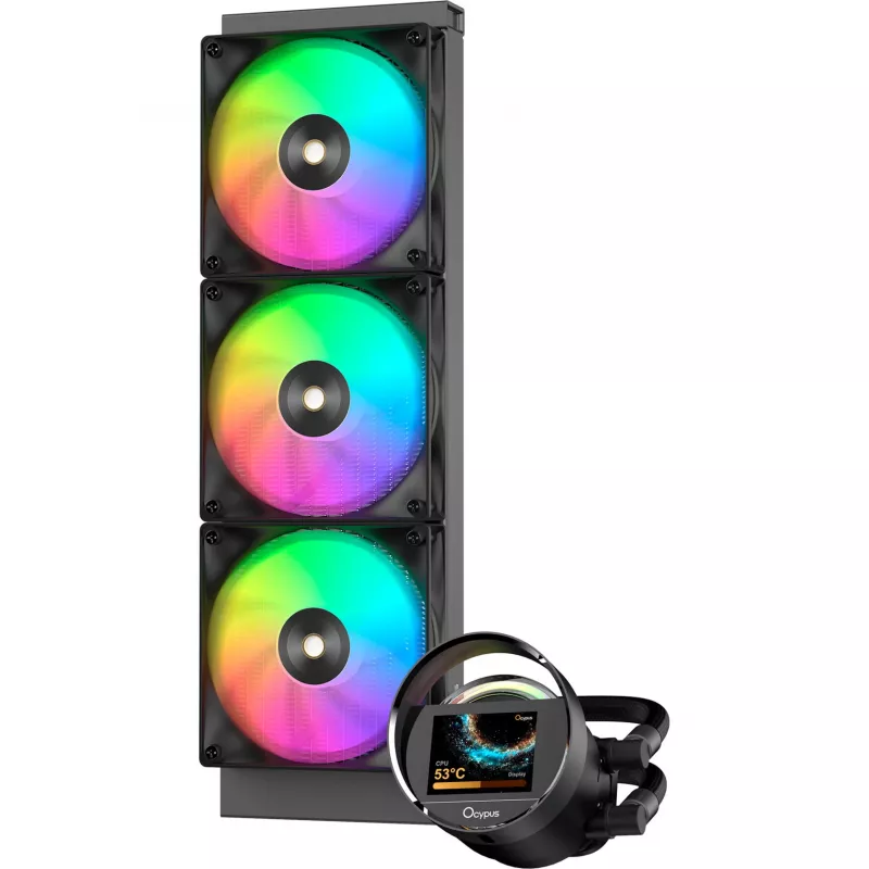 Ocypus Sigma L36 ARGB Negro Refrigeración líquida AIO para CPU 360mm