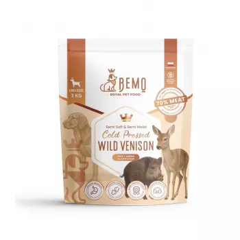 BEMO pienso seco prensado en frío con carne de caza para perros - 3kg