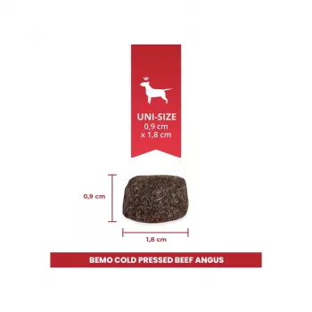 BEMO pienso seco prensado en frío de ternera Angus Mono para perros - 1kg