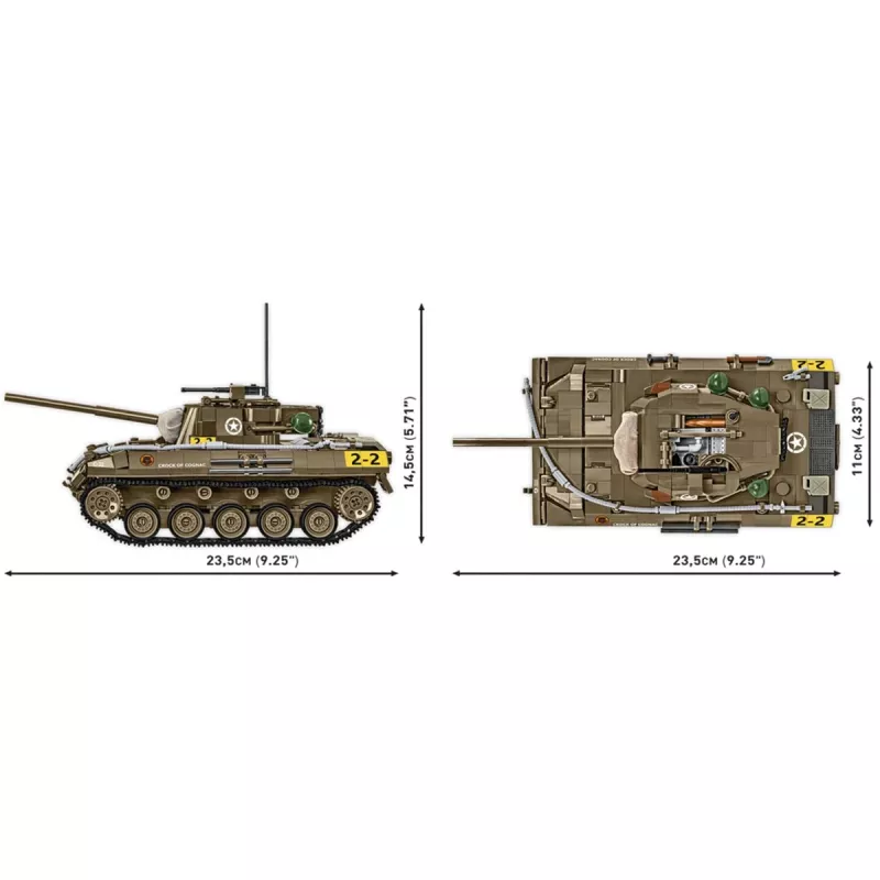 COBI Klocki M18 Hellcat 1026 bloques set de construcción