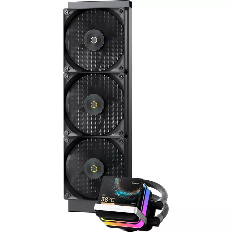 Ocypus Sigma L36 PRO AIO refrigeración líquida para CPU 360mm ARGB negro