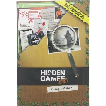 Hidden Games juego de misterio: Campingkiller (edición alemana)