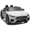 LEAN CARS Mercedes AMG SL63 coche montable a batería blanco