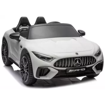 LEAN CARS Mercedes AMG SL63 coche montable a batería blanco