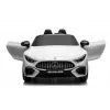 LEAN CARS Mercedes AMG SL63 coche montable a batería blanco