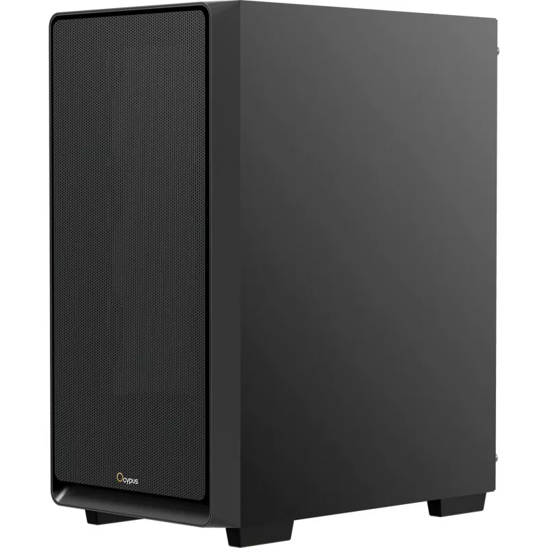 Ocypus Gamma C60 negro caja de PC semitorre con ventana lateral de cristal templado