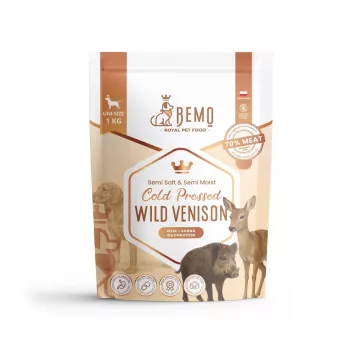 BEMO pienso seco prensado en frío para perros con carne de caza - 1kg