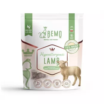 BEMO Cat cordero hipoalergénico pienso seco para gatos 2,5 kg