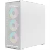 Ocypus Delta C70 ARGB blanco caja de PC semitorre con cristal panorámico