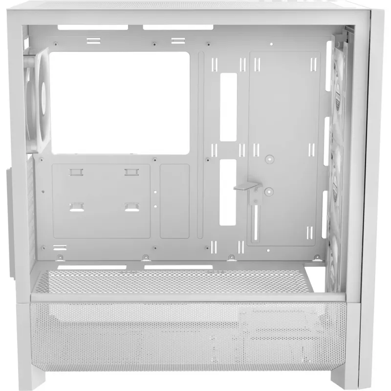 Ocypus Delta C70 ARGB blanco caja de PC semitorre con cristal panorámico