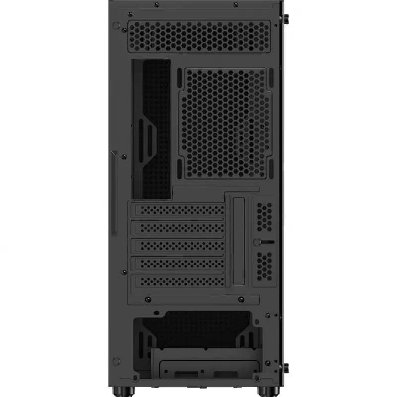 Ocypus Gamma C50 negro caja de PC semitorre con ventana lateral de cristal templado