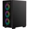 Ocypus Gamma C60 ARGB caja de PC semitorre - cristal templado, negro