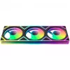 OCYPUS Gamma F36 ARGB Reverse Blade ventilador PWM 120mm pack de 3 negro