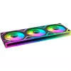 OCYPUS Gamma F36 ARGB Reverse Blade ventilador PWM 120mm pack de 3 negro