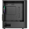 Ocypus Gamma C50 ARGB Negro Caja con cristal templado semitorre