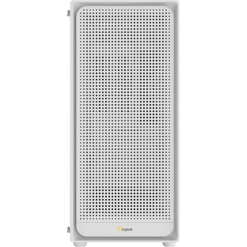 Ocypus Gamma C50 Caja de PC blanca con cristal templado, semitorre