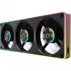 Ocypus Sigma F36 ARGB Ventilador triple de 365 mm con marco único, Negro