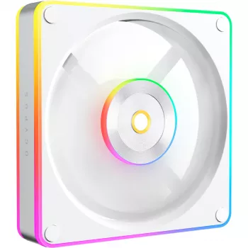 OCYPUS Sigma F12 ARGB Blanco Reverse Ventilador para caja de PC 120 mm