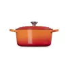 LE CREUSET Olla redonda de hierro fundido 34cm 12L Naranja