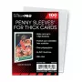 Fundas blandas para cartas Ultra Pro 100x152mm (pack de 100) 157325